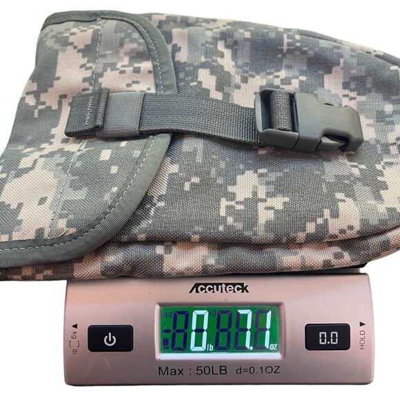 US Army Molle II Entrenching Tool Bag Green Camo Canvas Military Issue - Picture 5 of 5